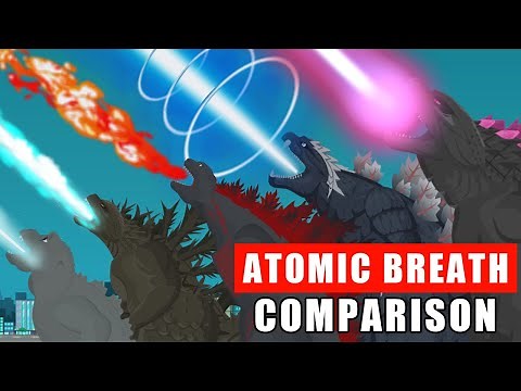Godzilla Atomic Breath Comparison: Evolution Over the Years