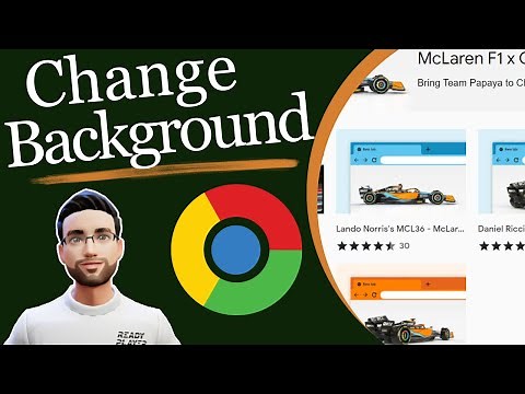 Change the default page background and color on Google Chrome | Customize Google Chrome Wallpaper