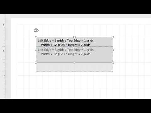 Grid Snapping in Visio