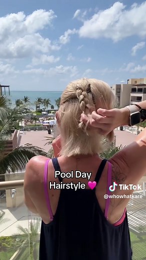 Effortless Pool Day Hairstyle Ideas