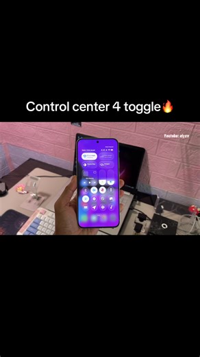 Control center 4 toggle ganteng gni cuy🥵🔥 #xiaomi #ios #hyperos