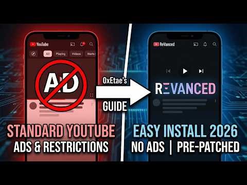 How to Install YouTube ReVanced in 2026 (EASIEST No-Root Method!)