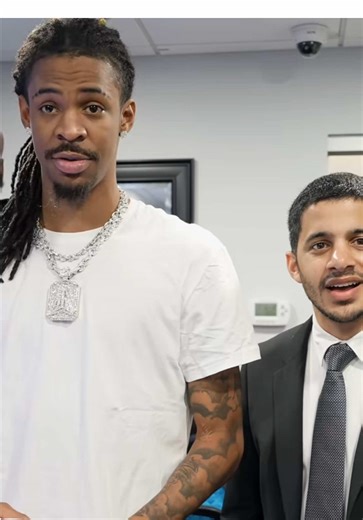 Ja Morant's New VS Diamond Chains &