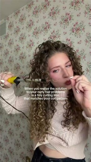 This is the Solution to All Your Curly Hair Problems #curlyhair