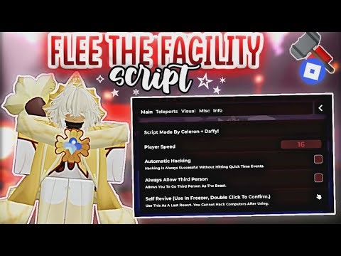 [KEYLESS] 💕 Flee The Facility | Script | OP | 2026 | AUTO HACK | ESP | SELF REVIVE | CELERON SCRIPT