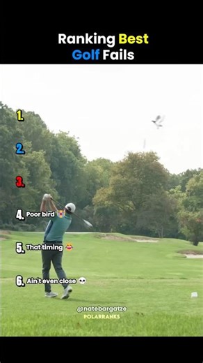 Ranking Best Golf Fails 😭