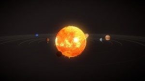 Notre Système Solaire - 3D model by ExplorNova Studio (@pacorama)