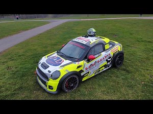 Mini coupe R58 JCW Pre season Testing At Cadwell Park