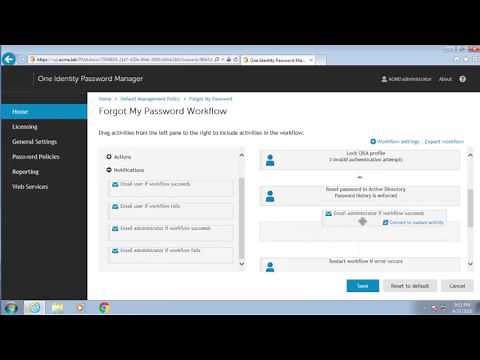 Learn how to use the administrative interface in Password Manager