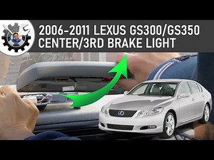 3rd Gen Lexus GS Rear Center (3rd) Brake Light