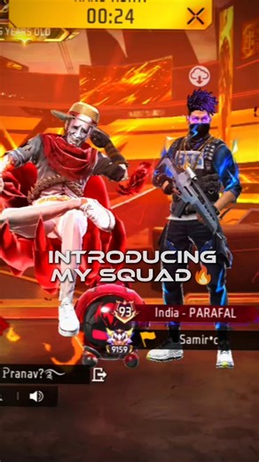 Meet My OP Squad 🔥 | Free Fire Squad Intro 😍😅 | Best Team of 2025 !?