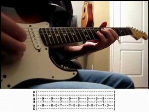 Seether - Driven Under guitar cover WITH TABS