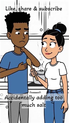 accidently adding too much salt 😬🤣😂#animation #shortsfeed #shorts #entertainment #relatable