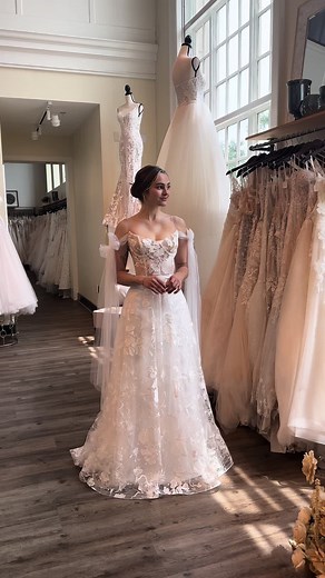 Bold, romantic, fun, elegant - the feels are endless✨ GOWN 1 - “Indie” GOWN 2 - “Lydia” GOWN 3 - “Esme” #weddingdress #weddingdressinspiration #bridalshop #weddinginspiration #weddingdresses #weddingtiktok #dcbride #floralarrangements #2023bride #2024bride