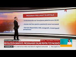 Plan de digitalizare a sistemului sanitar: Programări online la medic,direct din platforma națională