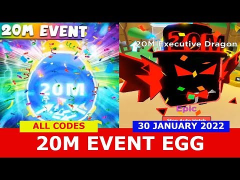 NEW UPDATE*20M VISITS EVENT EGG*[UPDATE 4.5] ALL CODES! Clicker Simulator! ROBLOX | January 30, 2022