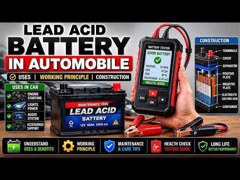 Lead Acid Battery in Automobile
