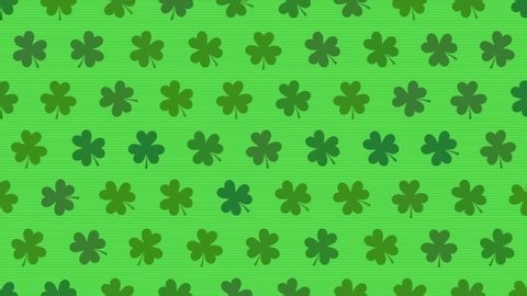 St Patricks Animated Clovers Against Bright Stock Footage Video (100% Royalty-free) 1087726022 | Shutterstock