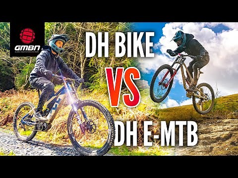 DH Bike Vs Downhill E-MTB | What’s Fastest Down Hill?