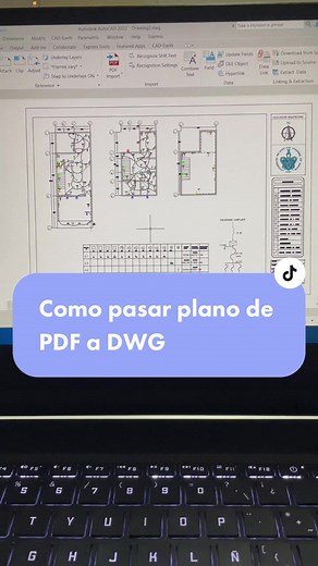 Pasar Plano de PDF a DWG: Tutorial Paso a Paso