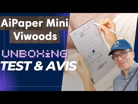 Unboxing & Test 📖🖋️ Viwoods AiPaper Mini: pocket tablet for writing & reading without eye strain