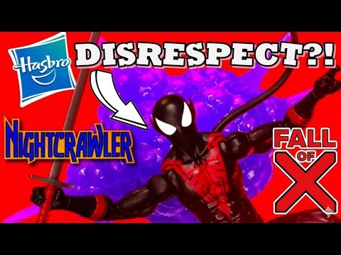 WRONG SWORD? Nightcrawler Marvel Legends Uncanny Spider-man Retro Review