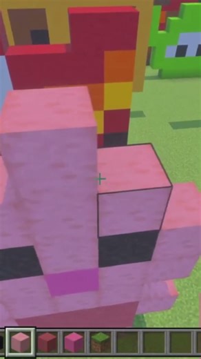 Minecraft Piglet Tutorial #minecraft #minecraftshorts #youtubeshorts
