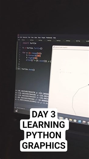 DAY 3 PYTHON JOURNEY #shorts #developer #programming to