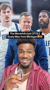 The Mavericks just STOLE Dusty May🤣 #basketball #mavericks
