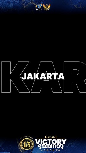 Counting days to Grand Victory Seminar Jakarta✨ Ciptakan momentum dan rayakan kemenangan bersama tim & jaringan Millionaires🌻 See you, Tag tim & jaringan kamu yang akan hadirrr🙌🏻 | Victory System Network