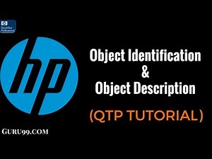 Object Identification & Object Description -HP UFT/ QTP TutoriaL #18