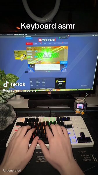 Keyboard ASMR for Sleep and Relaxation