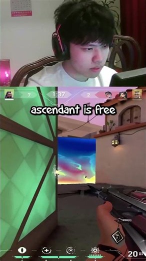 ascendant is freelo | valorant shorts