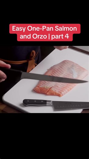 Easy One-Pan Salmon and Orzo | part 4