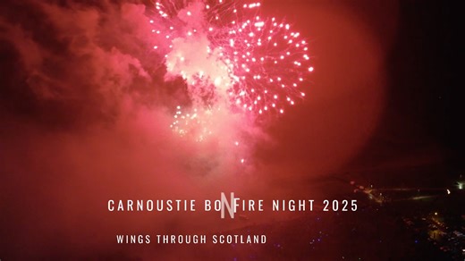 Carnoustie Bonfire Night lit up the sky 🔥🎆 What a night! Bonfire Night fireworks in Carnoustie - pure magic in the cold night air ✨ Carnoustie’s Bonfire Night show… absolutely unreal! 🎆🔥 #BonfireNight #Carnoustie #FireworksDisplay #ScotlandNights #WingsThroughScotland #ScottishEvents #bonfire #dineshjayanayake | Wings Through Scotland