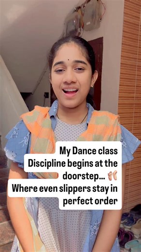 Akshara Devalla on Instagram: "In our dance class, every step begins with respect — even before entering the hall It shows how every little act becomes part of our sādhanā (practice). 🌸 #DanceDiscipline #KuchipudiTradition #RespectInArt #AksharaDevalla #SaveKuchipudiArtistes #DanceEtiquette #ClassicalGrace"