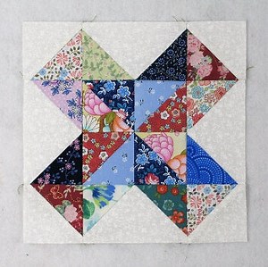 Scrappy Quilt Block Tutorial - Old Grey Goose
