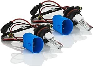 Xentec 9007/HB5/9004/HB1 10000K HID Xenon Bulb 1 pair (35W/55W, Low Beam:HID, High Beam:Halogen)