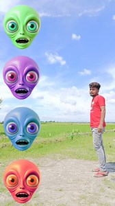 Alien head to crow,, tota,, owl & pigeon - magical vfx video #trending #shorts | Roy Ashok Raj Raj