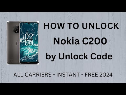 How To Unlock Nokia C200 FREE by Unlock Code Generator