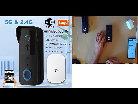 TIMBRE con vídeo WiFi TUYA SMART LIFE. Explicación detallada de configuración. Emparejar timbres.