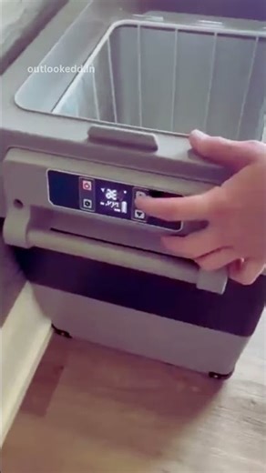 Portable Cooler Freezer Electric Mini Fridge for Outdoor Camping Road Trips