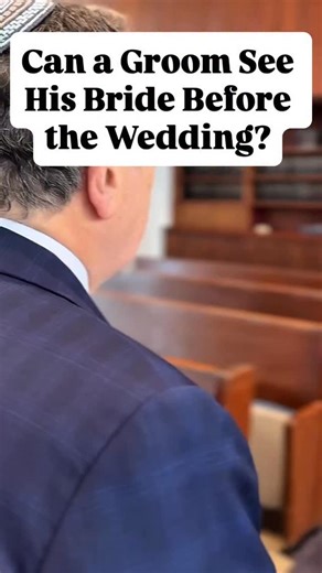 In traditional Jewish practice, the bride and groom do not see each other for several days before the wedding, often up to a week. This space is intentional, it creates longing, renewal, and emotional clarity, so that when they meet again under the chuppah, the relationship feels fresh and deeply present. Judaism teaches that anticipation strengthens connection. Distance, when purposeful, turns reunion into something sacred. Comment “course” and I’ll send you a link to my Introduction to Judaism