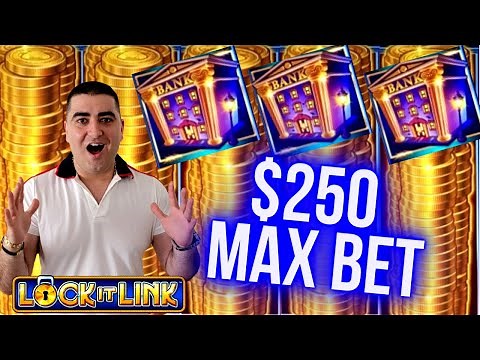 Piggy Bankin Slot $250 Max Bet Bonus & Retrigger 😱 Massive Bets & JACKPOTS