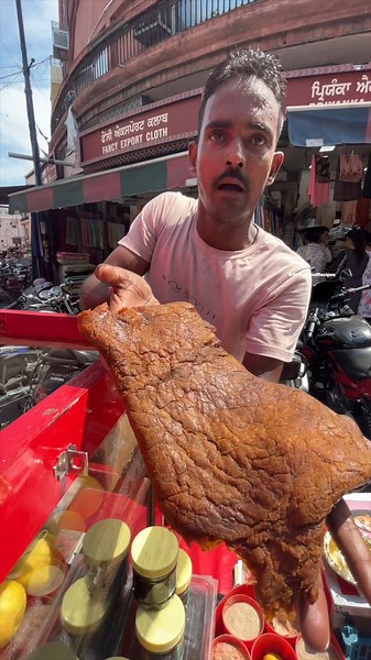 547K views · 4.2K reactions | Indian Fruit Leather Made out of Mango Pulp at Ganesh Aam Papad, Katra Jaimal Singh Road, Amritsar | Street Food Recipes | Facebook