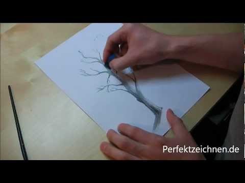 ★ Zeichnen Lernen Online: Bäume Zeichnen Lernen [Lektion 10]