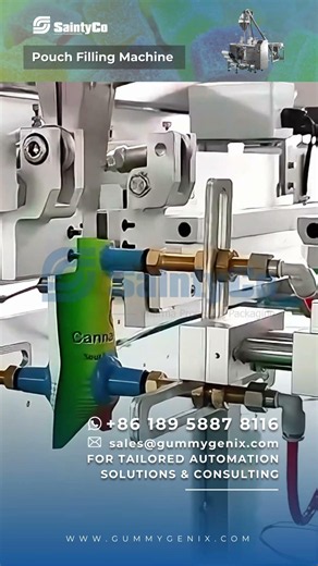 Premade Pouch Filling Machine: Pick, Open, Fill, Seal Process | SaintyCo
