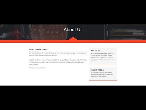 Limo Anywhere Reservations & Dispatch System