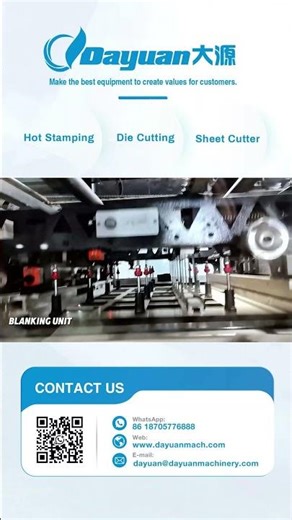 All-in-One Packaging Machine: Embossing, Die Cutting, Stripping & blanking | BHT2S1060RMSCE