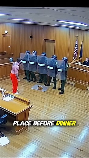 LIVE Courtroom Chaos Caught on CCTV | Giant Inmate Riot Shocks Federal Court (USA)